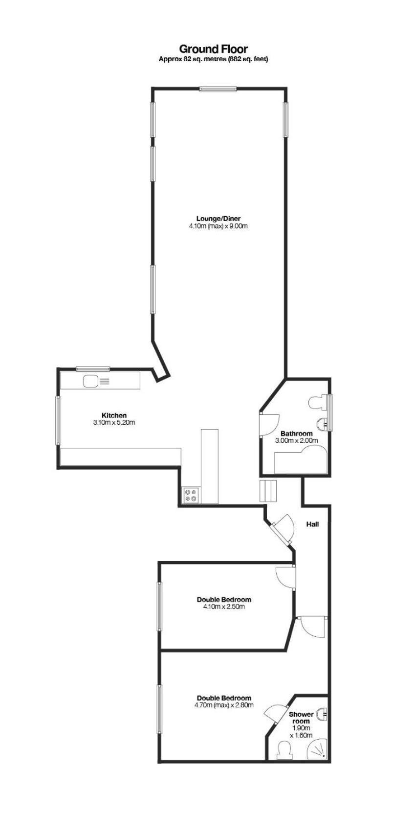 Вілла Trevail Penthouse Сент-Айвс Екстер'єр фото